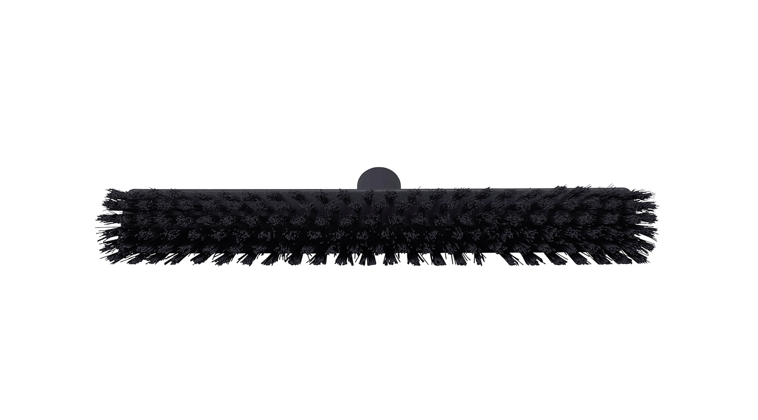 VIKAN Besen, weich, 410 mm, Borstenlänge 58 mm, schwarz