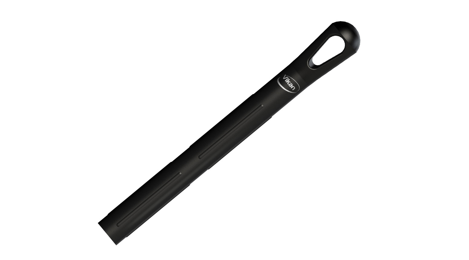 VIKAN Ultra Hygienischer Stiel, 1300 mm, Ø 32 mm, schwarz