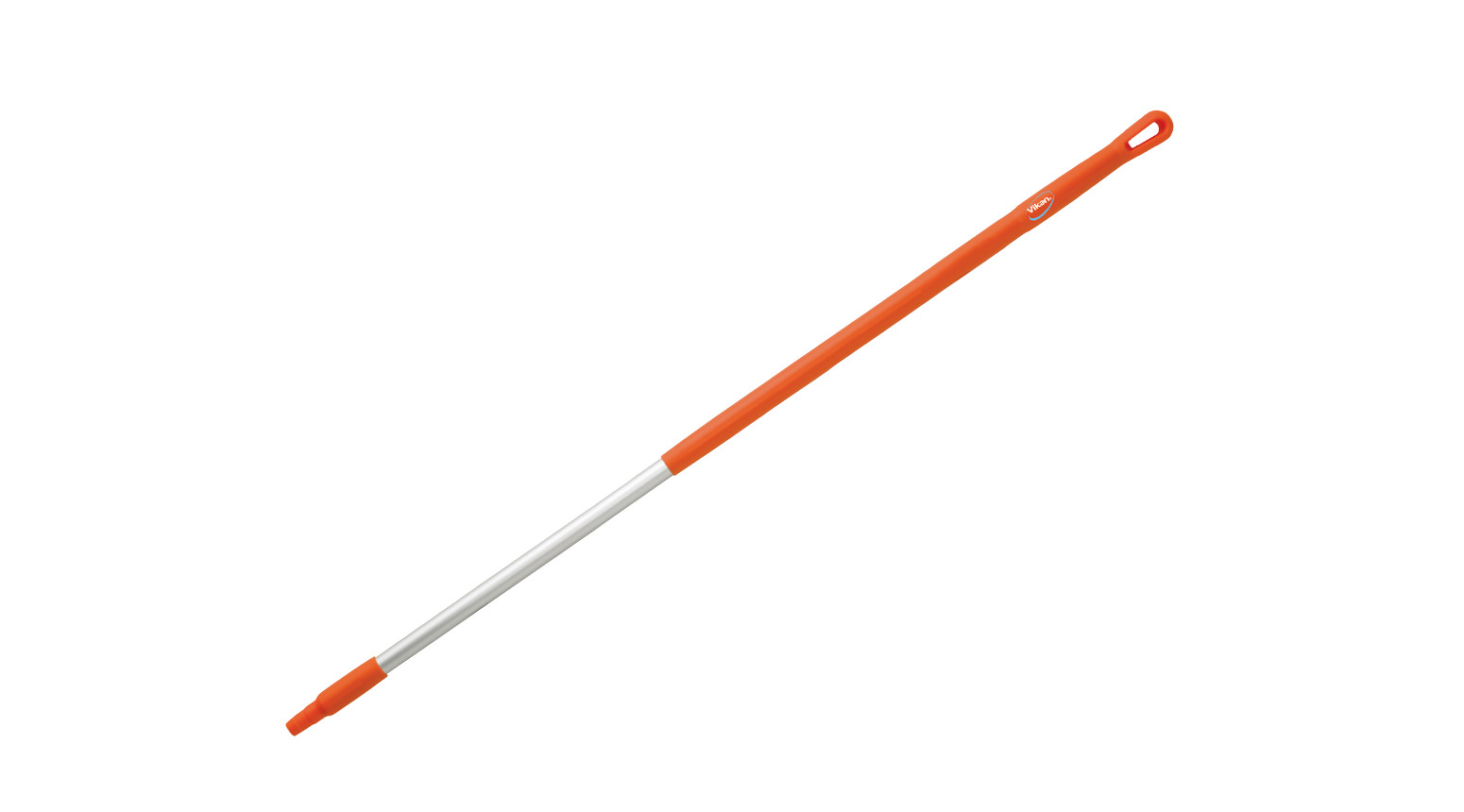 VIKAN Ergonomischer Aluminiumstiel, 1310 mm, Ø 31 mm, orange