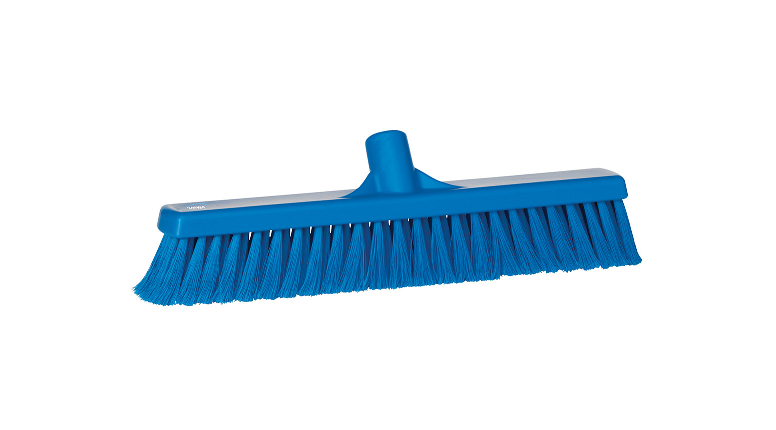 VIKAN Besen, weich/gesplisst, 410 mm, Borstenlänge 58 mm, blau