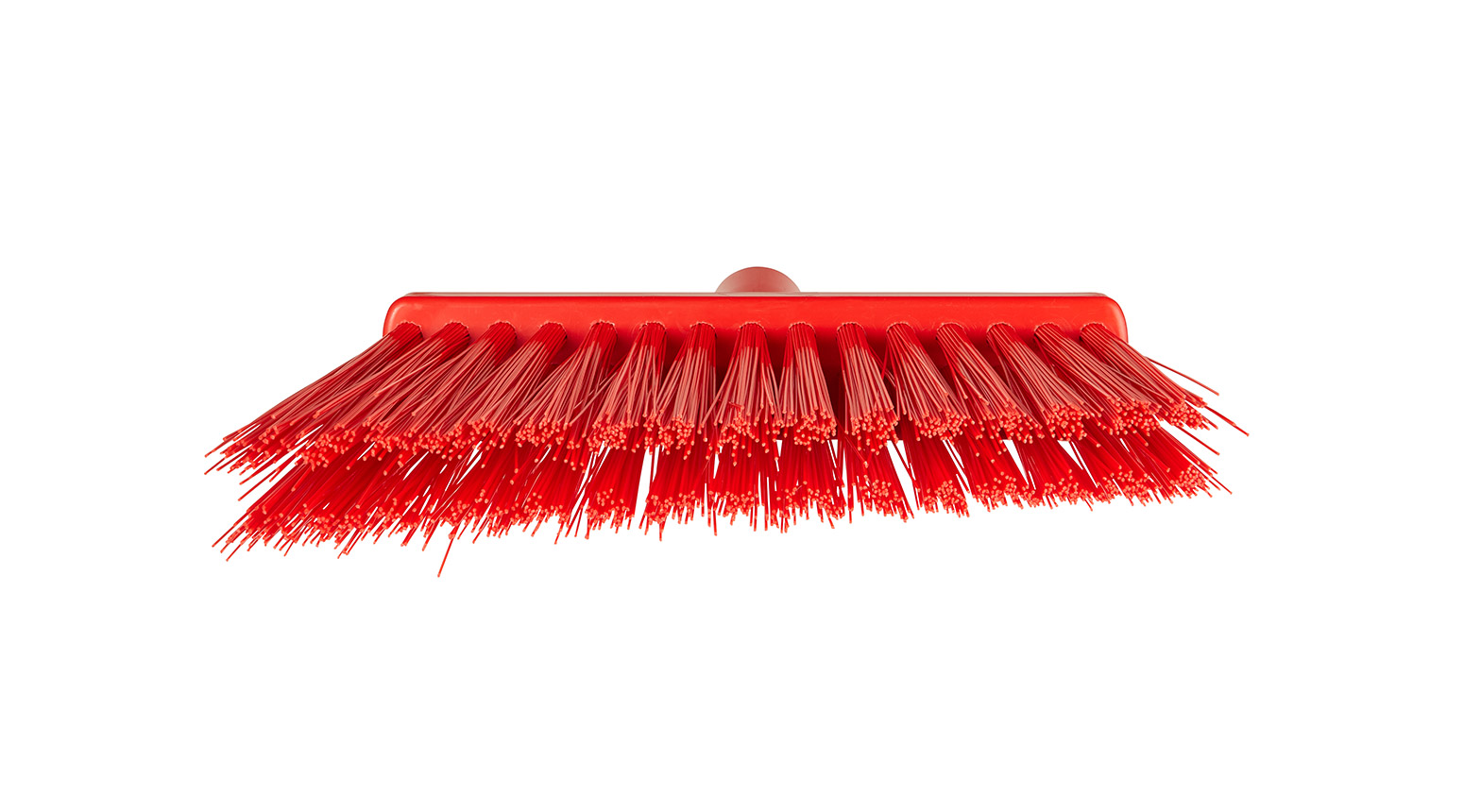 VIKAN Besen, Winkelschnitt, hart, 290 mm, rot