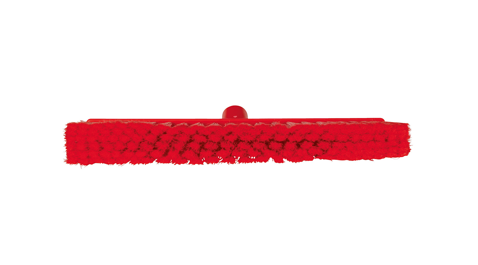 VIKAN Besen, weich/gesplisst, 410 mm, Borstenlänge 58 mm, rot