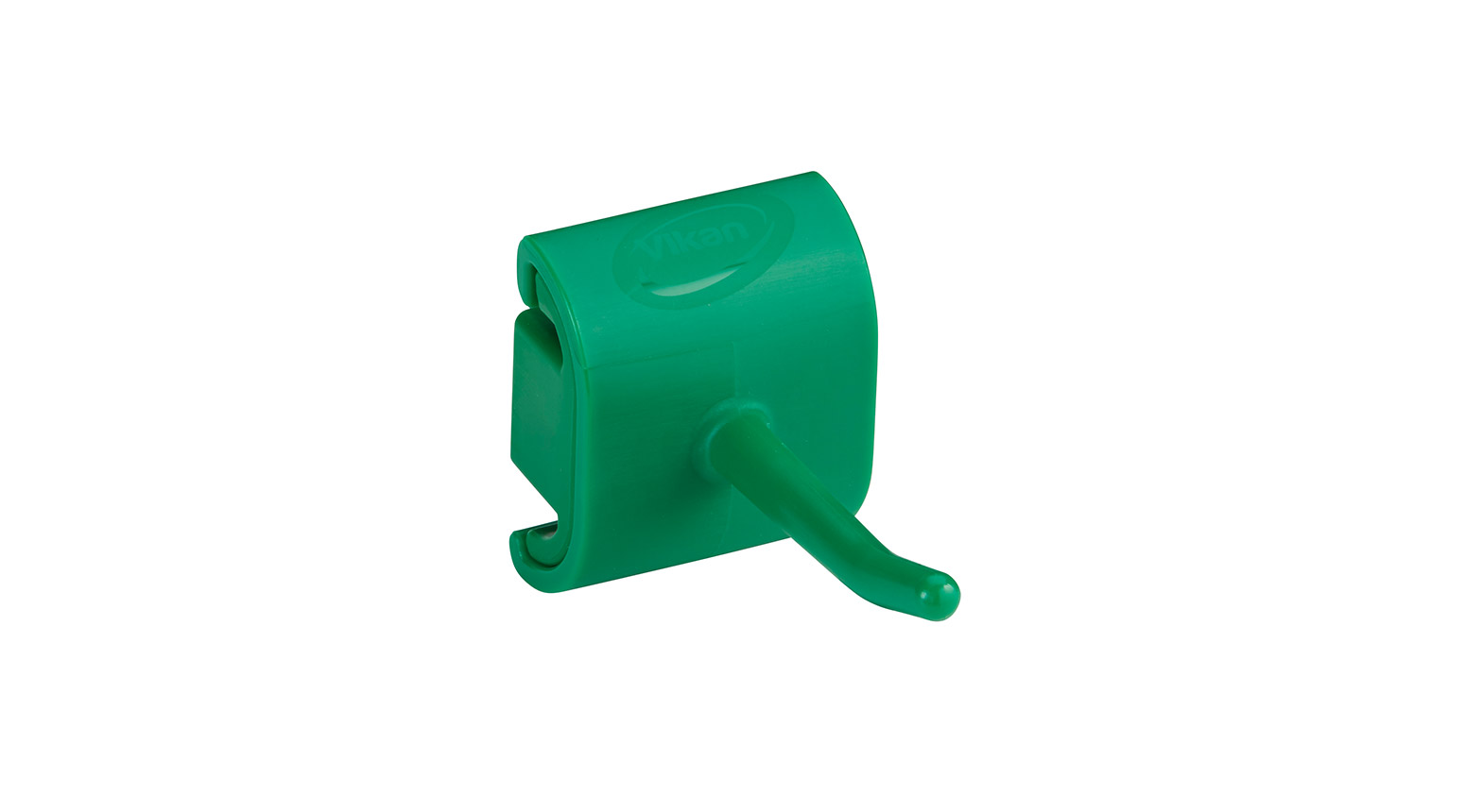 Hygienische Wandhalterung für 1 Produkt, 41 mm, grün