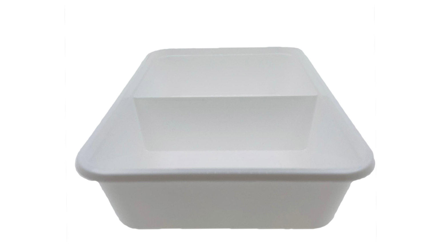 Menüschale "Premium", 2-teilig, 350 / 350 ml, weiss