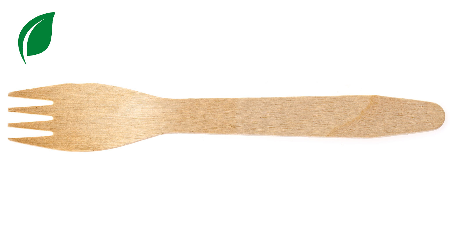 Gabel aus Holz