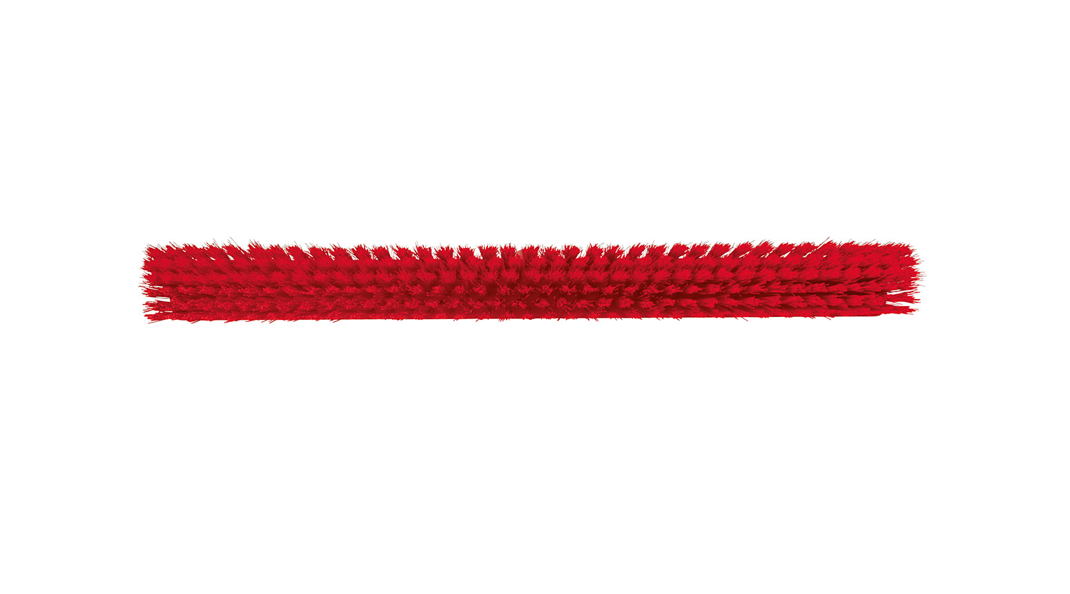 VIKAN Besen, weich/hart, 610 mm, Borstenlänge 58 mm, rot