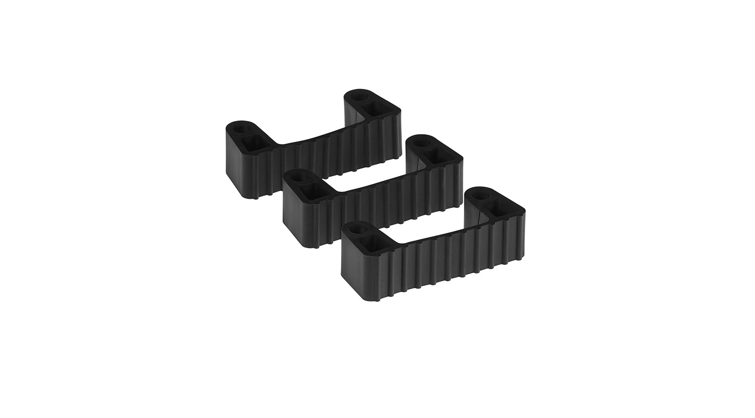 VIKAN 3 Ersatzgummis für V1011 & V1013, schwarz