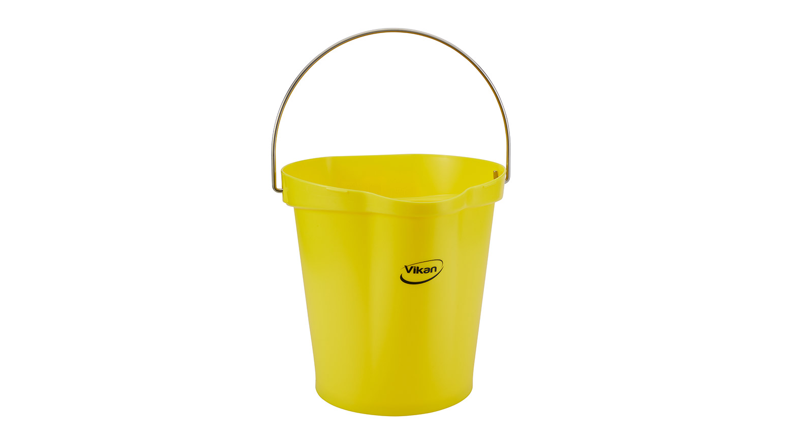 VIKAN Eimer, 12 Liter, gelb