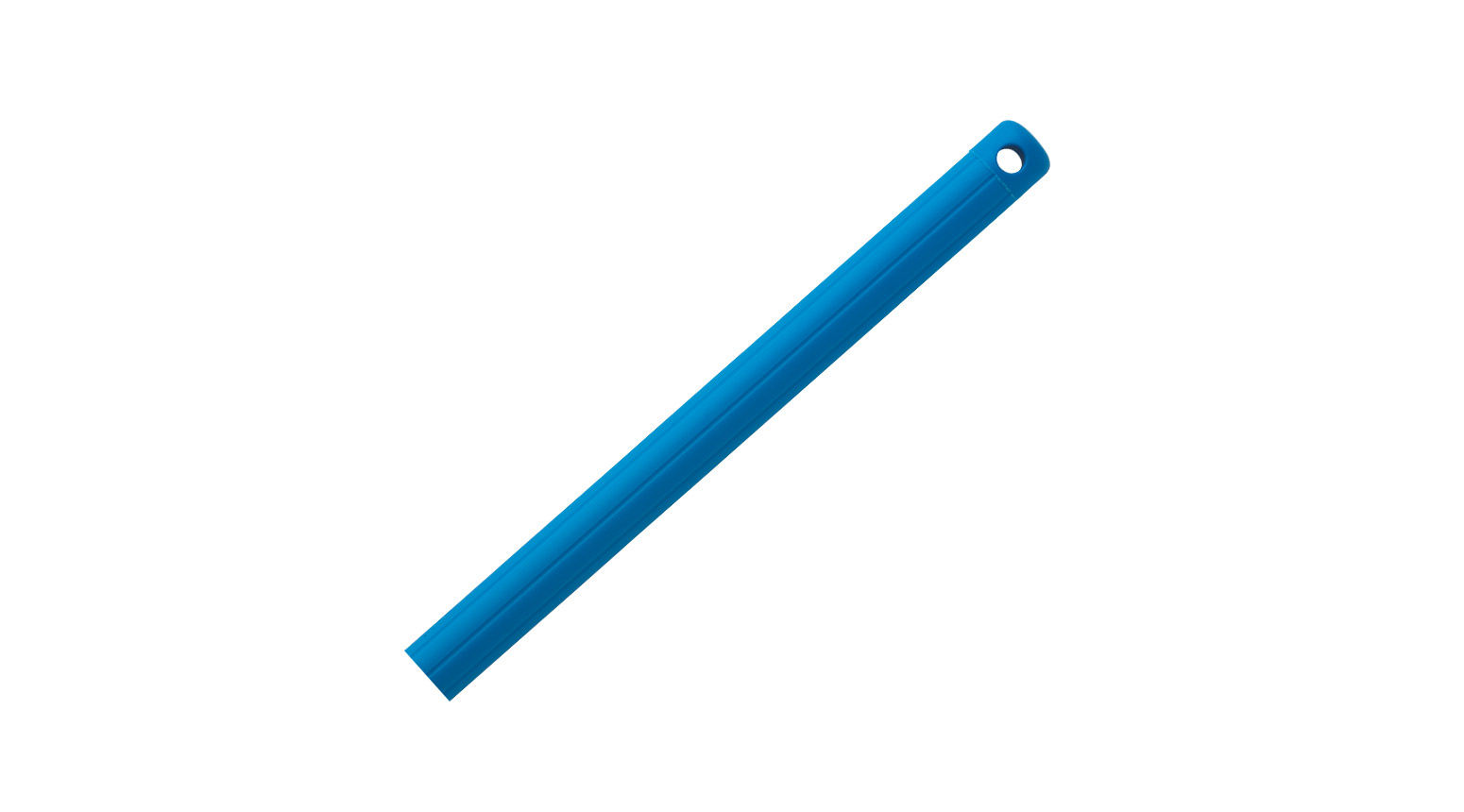 VIKAN Ergonomischer Edelstahlstiel, 1025 mm, Ø 31 mm, blau
