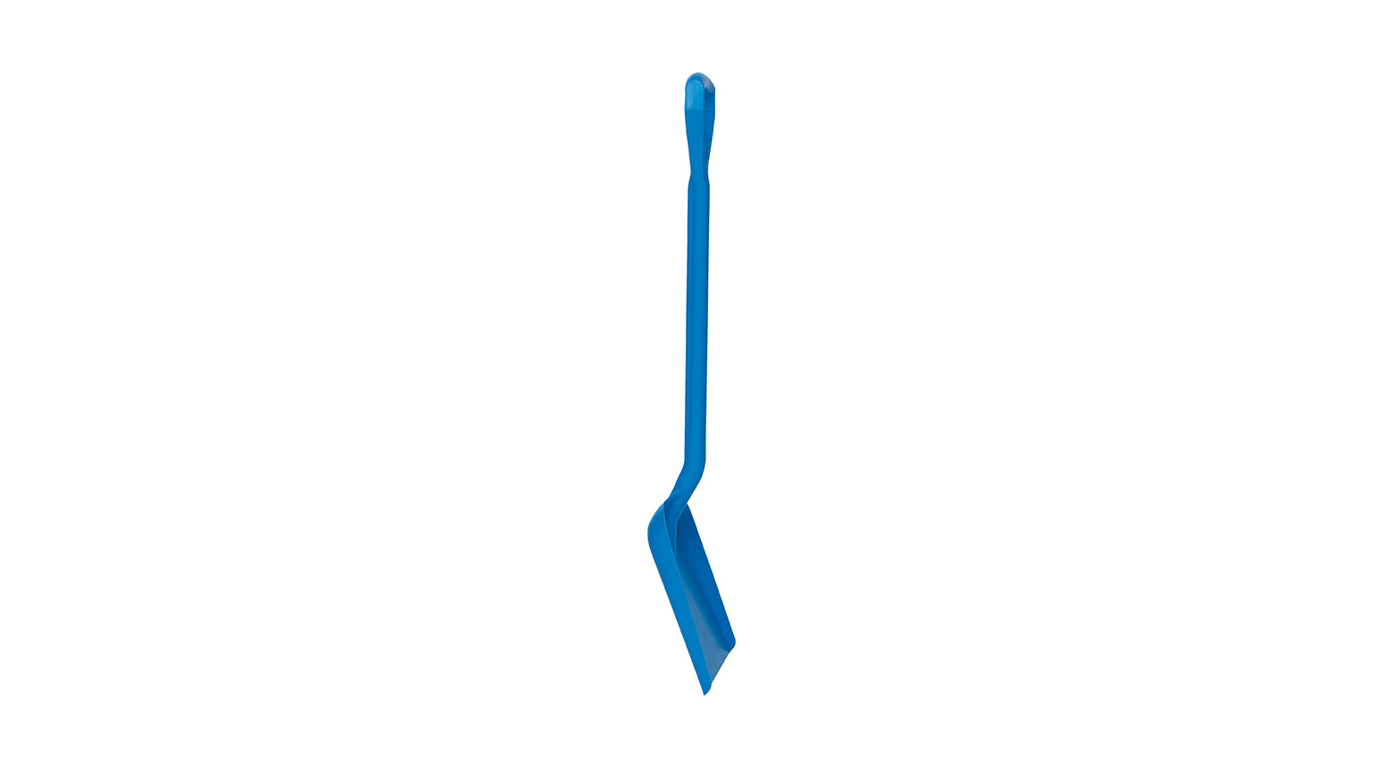 VIKAN Schaufel, 327 x 271 x 50 mm, 1040 mm, blau