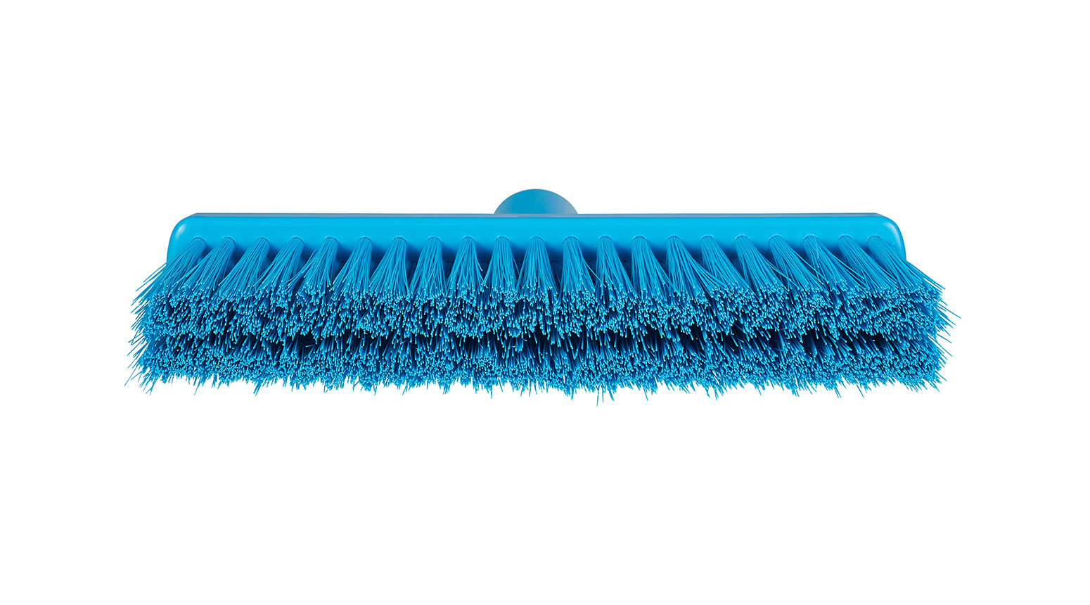 VIKAN Schmaler Besen, weich/hart, 260 mm, blau