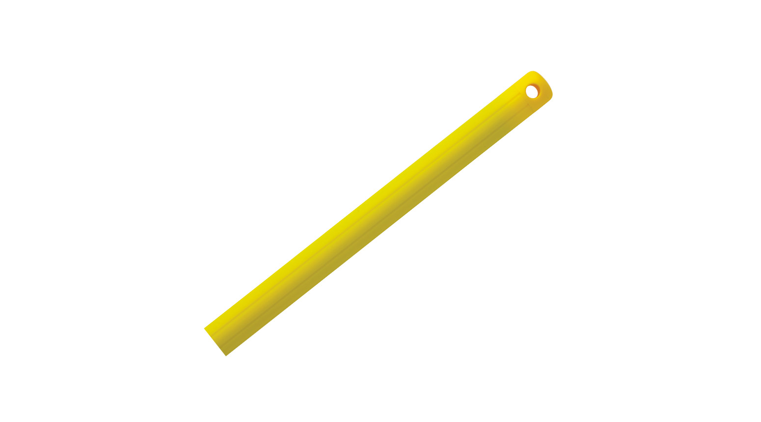 VIKAN Ergonomischer Edelstahlstiel, 1025 mm, Ø 31 mm, gelb