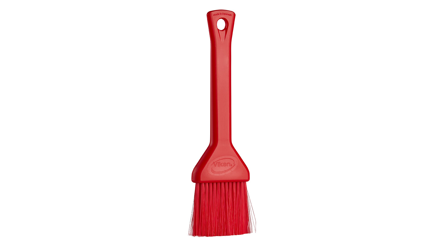 VIKAN Lebensmittelpinsel, weich, 195 x 50 mm, rot