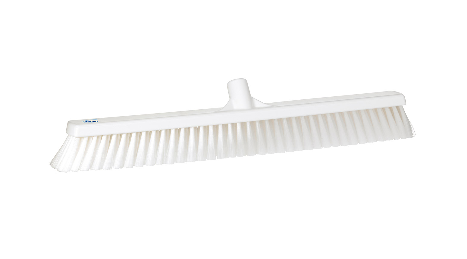 VIKAN Besen, weich, 610 mm, Borstenlänge 58 mm, weiss