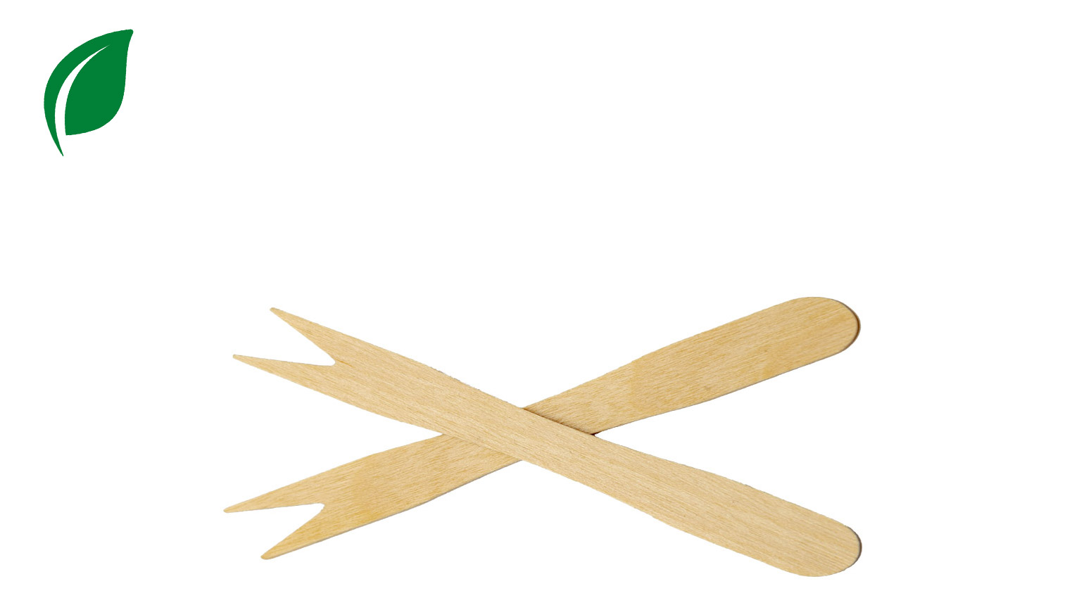 Pommes Gabel aus Holz