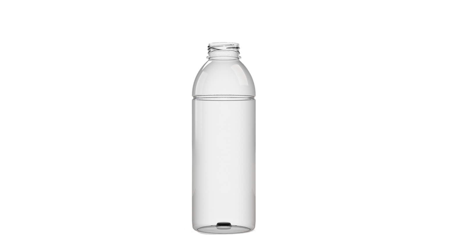 PET Flaschen, rund, 750 ml, Öffnung Ø 38 mm