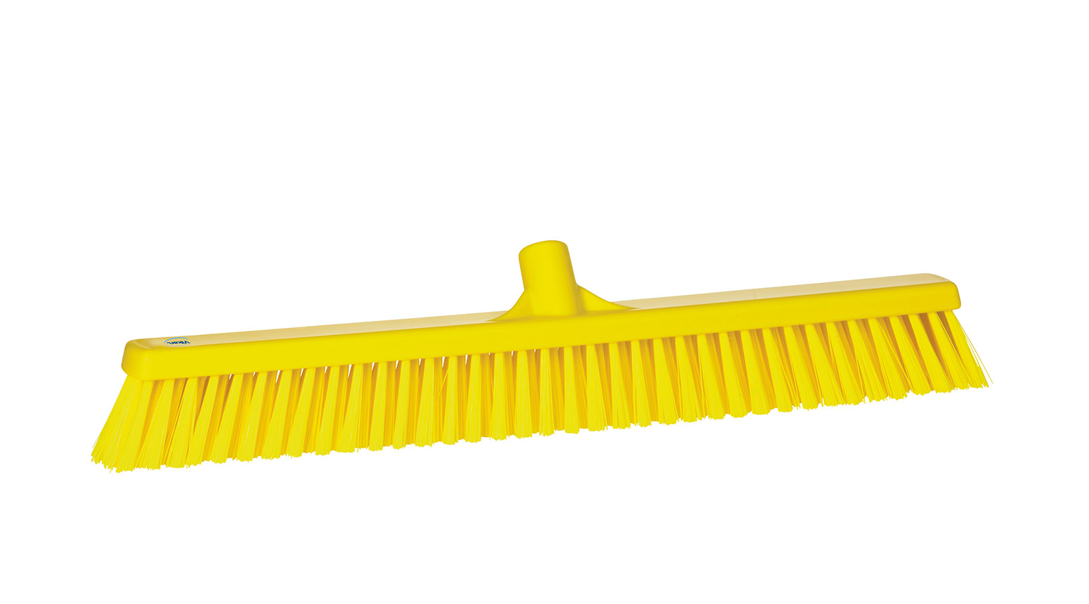 VIKAN Besen, weich/hart, 610 mm, Borstenlänge 58 mm, gelb