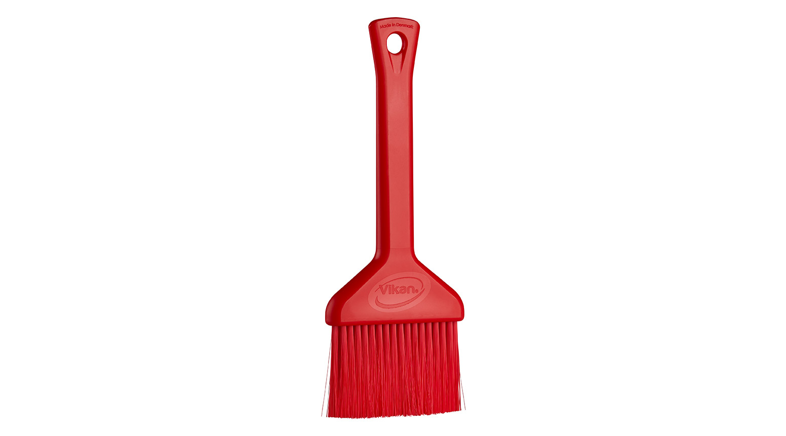 VIKAN Lebensmittelpinsel, weich, 195 x 70 mm, rot