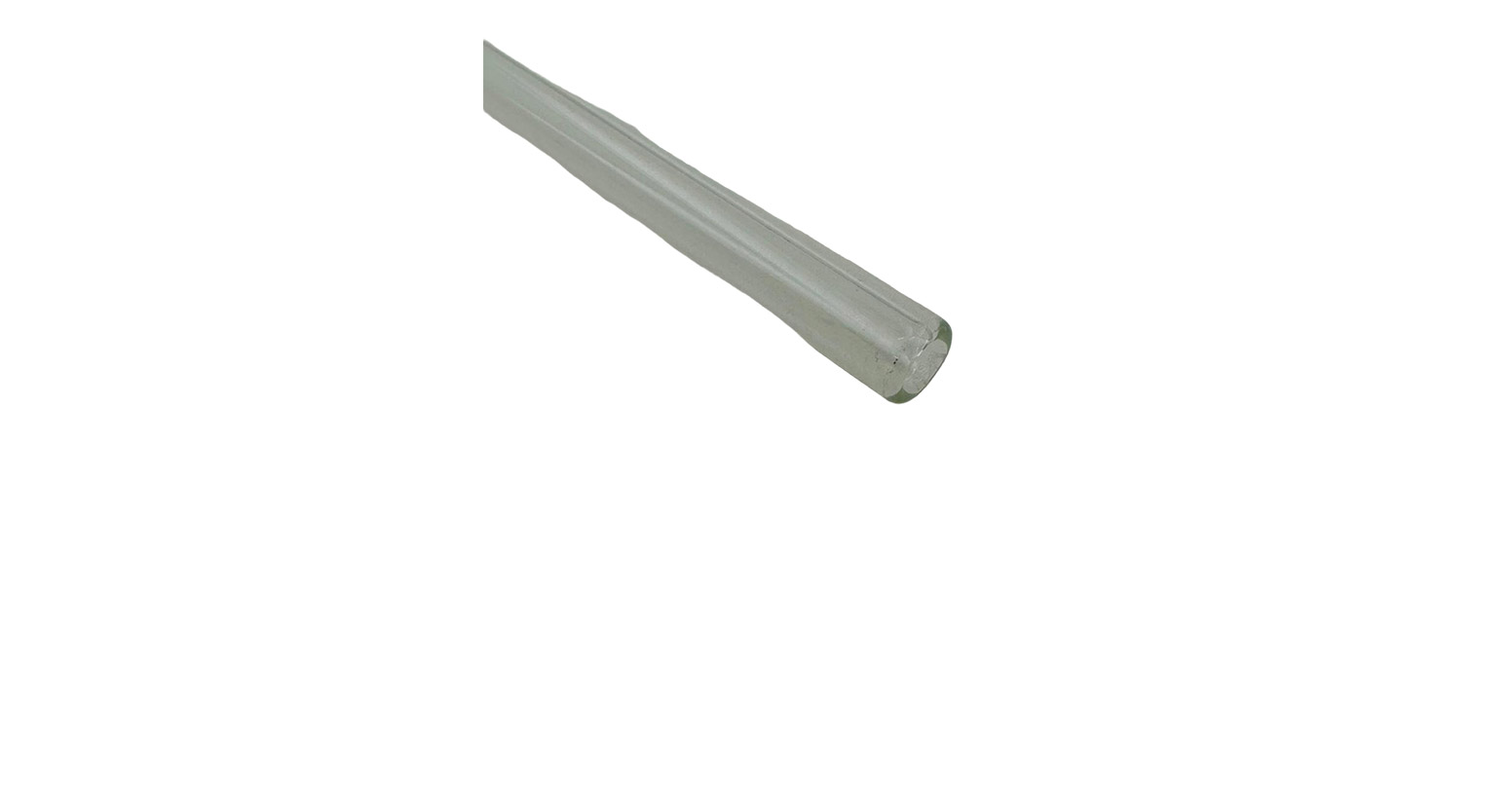 Trinkhalm, Ø 8 x 200 mm, Glas, transparent