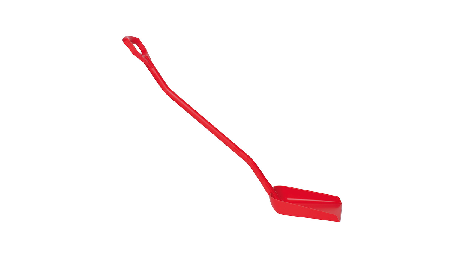 VIKAN Ergonomische Schaufel, 340 x 270 x 75 mm, rot