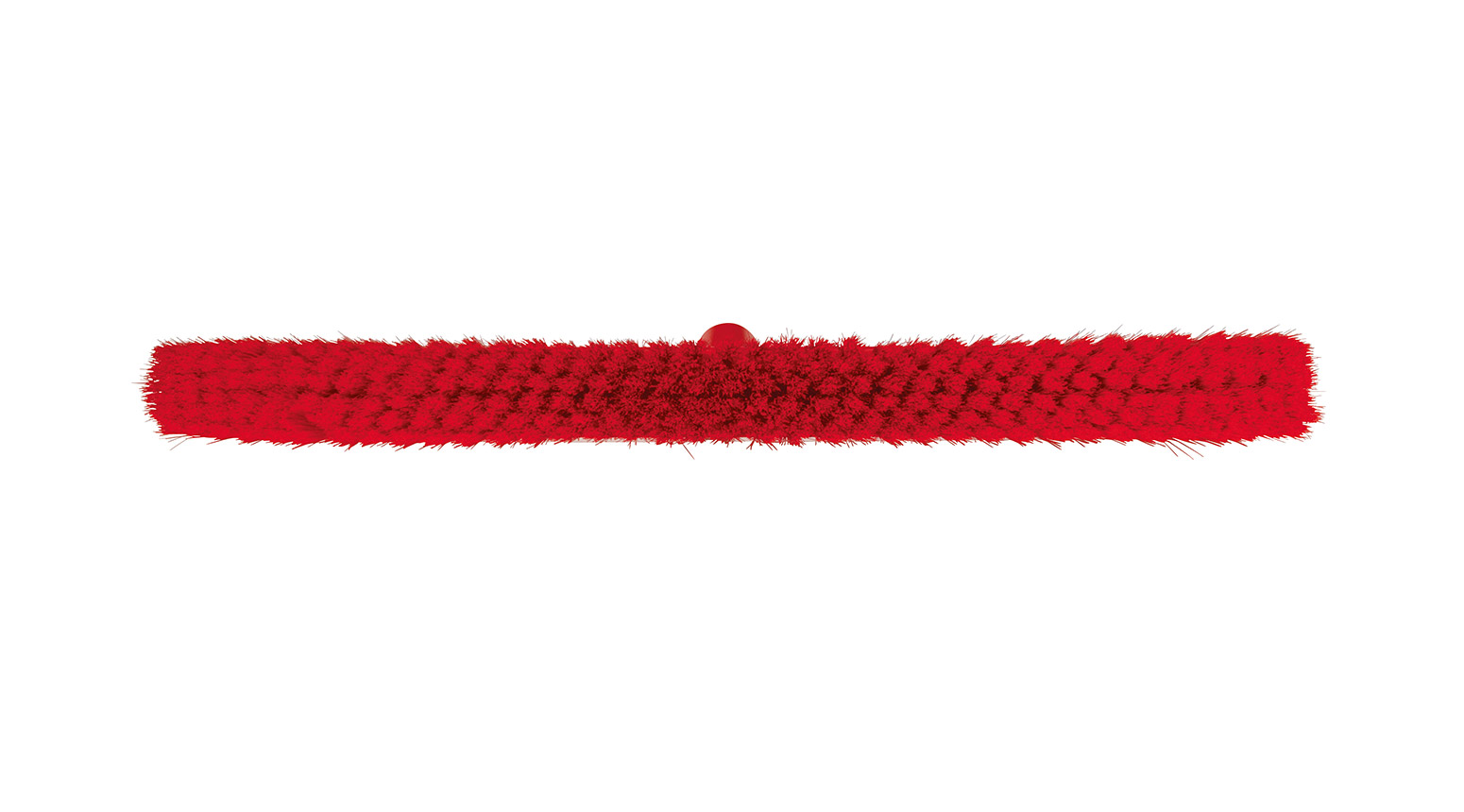 VIKAN Besen, weich, 610 mm, Borstenlänge 58 mm, rot
