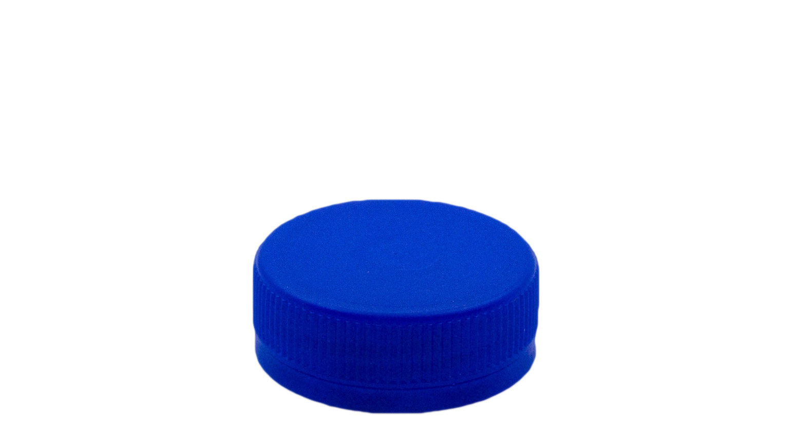 Deckel zu PET Flasche, Öffnung Ø 38 mm, blau