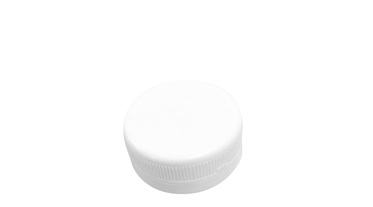 Deckel zu PET Flasche, Öffnung Ø 38 mm, weiss