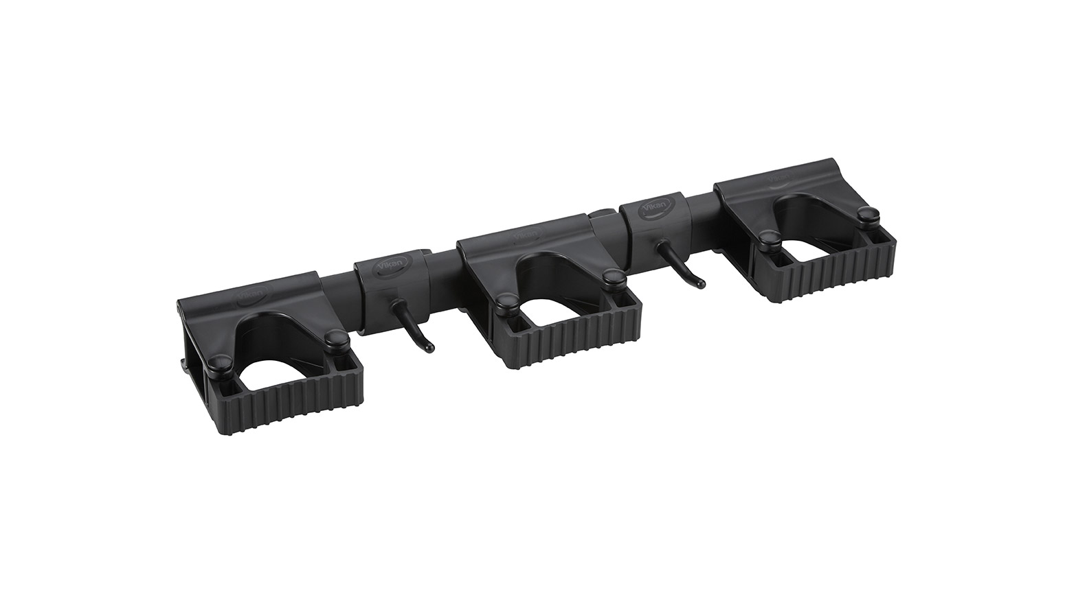 VIKAN Wandhalterung, 4-6 Produkte, 395 mm, schwarz