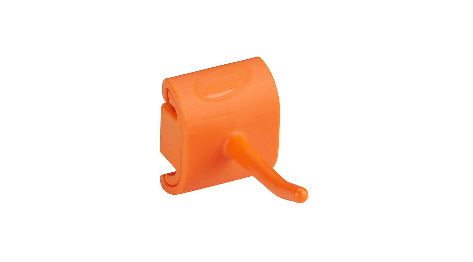 Hygienische Wandhalterung für 1 Produkt, 41 mm, orange