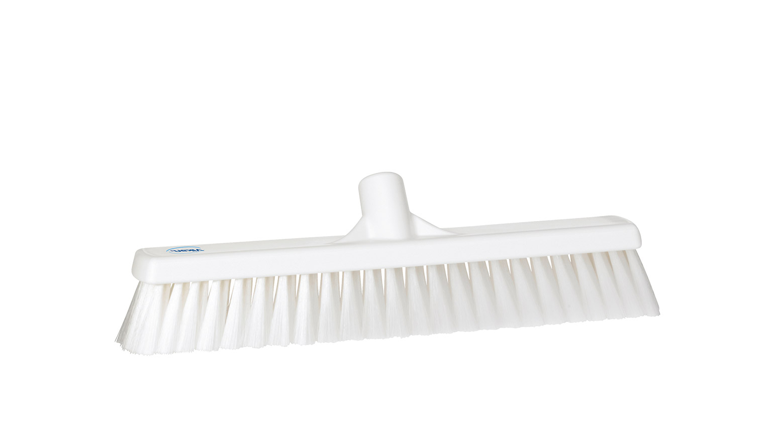 VIKAN Besen, weich, 410 mm, Borstenlänge 58 mm, weiss