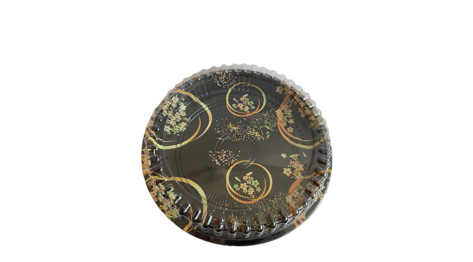 Sushibox "Print", Ø 277 x 48 mm, PS