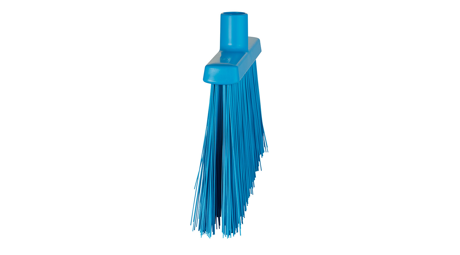 VIKAN Besen, Winkelschnitt, hart, 290 mm, blau