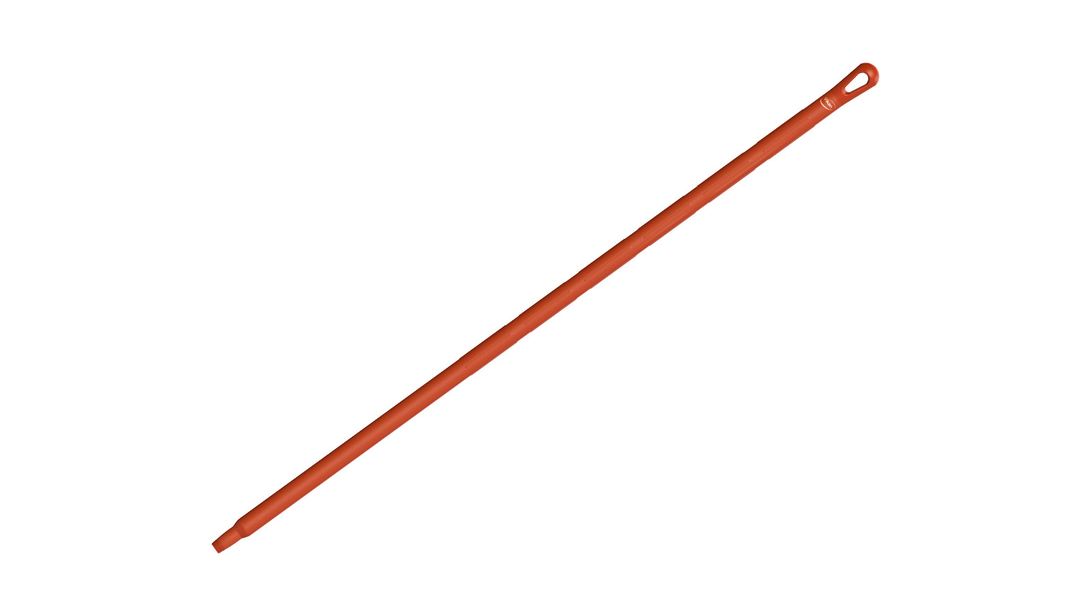VIKAN Ultra Hygienischer Stiel, 1300 mm, Ø 32 mm, rot