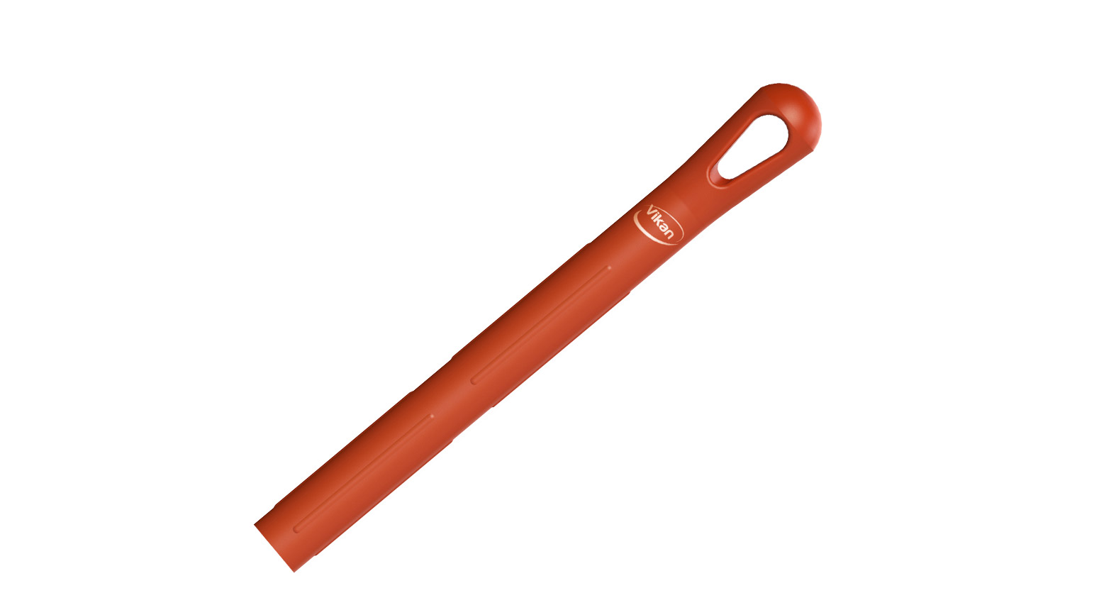 VIKAN Ultra Hygienischer Stiel, 1300 mm, Ø 32 mm, rot