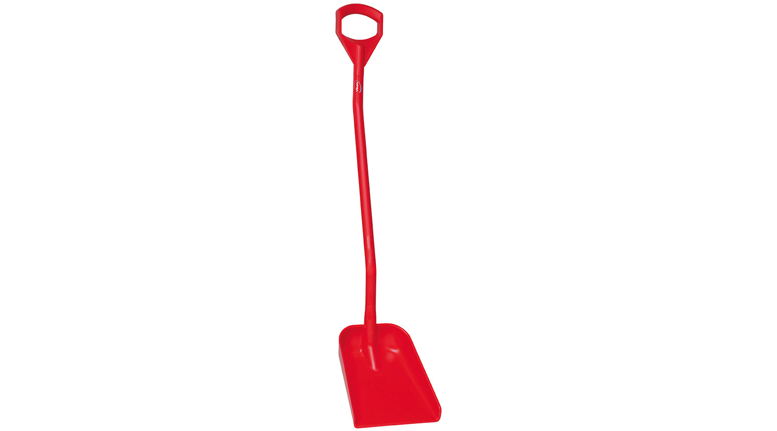 VIKAN Ergonomische Schaufel, 340 x 270 x 75 mm, rot