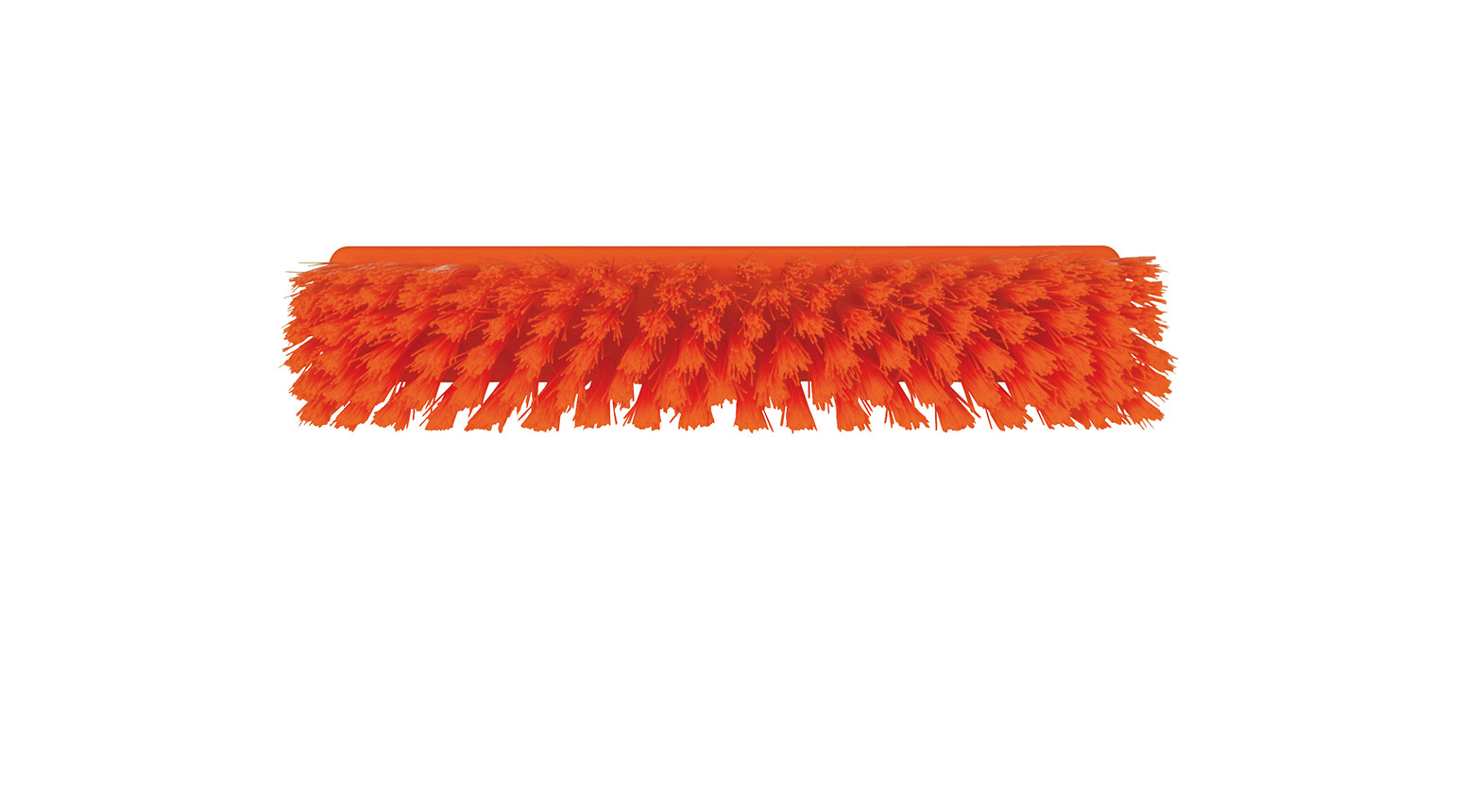VIKAN Kehrbesen mit Rechtsgewinde, medium, 310 mm, orange