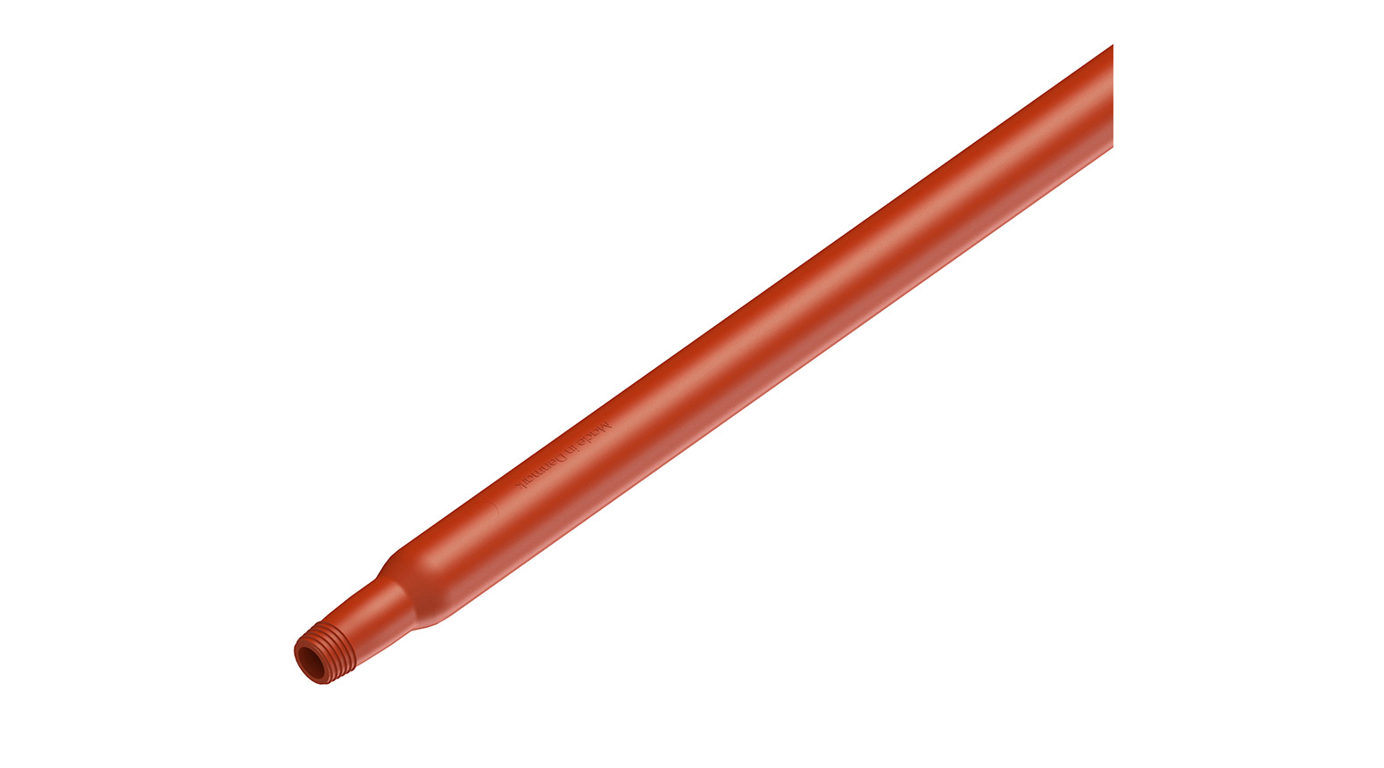 VIKAN Ultra Hygienischer Stiel, 1300 mm, Ø 32 mm, rot
