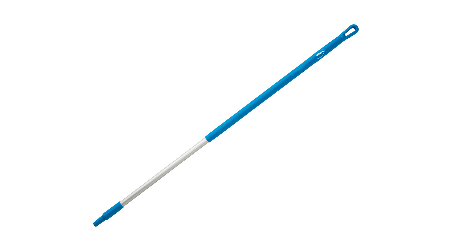 VIKAN Ergonomischer Aluminiumstiel, 1310 mm, Ø 31 mm, blau