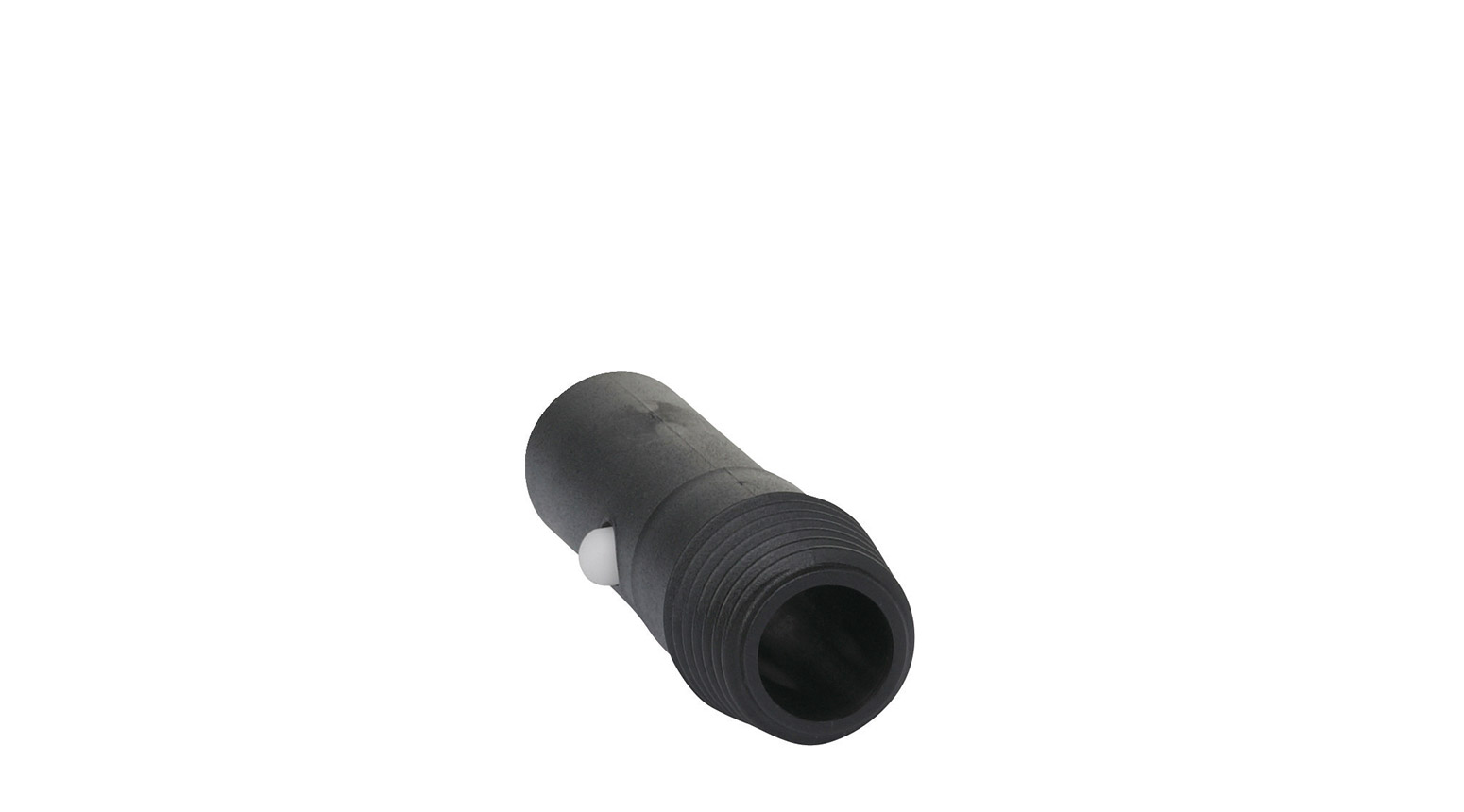 VIKAN Adapter, von Klick zu Gewinde, 78 mm, Ø 26 mm, schwarz