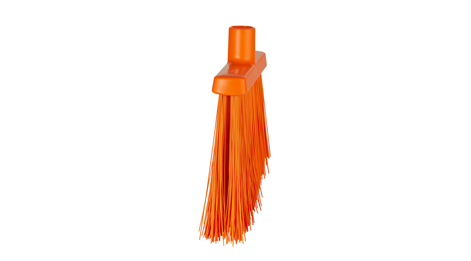 VIKAN Besen, Winkelschnitt, hart, 290 mm, orange