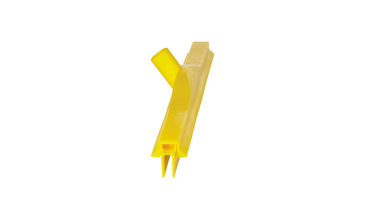 VIKAN Ultra Hygiene Bodenschieber mit austauschb. Kassette, 700 mm, gelb