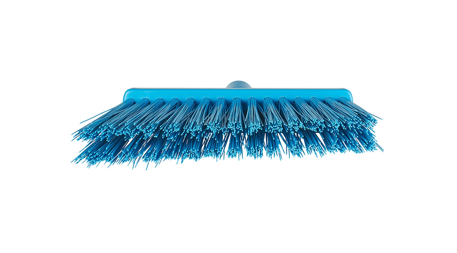 VIKAN Besen, Winkelschnitt, hart, 290 mm, blau