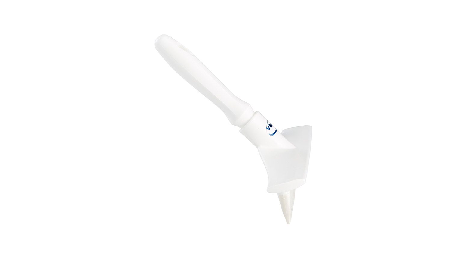 VIKAN Ultra Hygiene Abzieher mit Ministiel, 245 x 104 mm, weiss