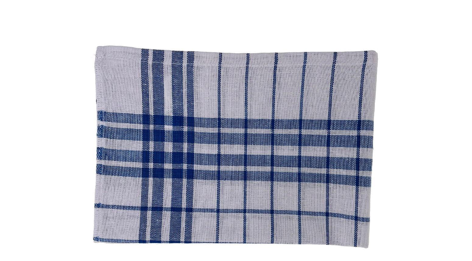 Geschirrtuch Dessin 1221 blau/weiss, 50 x 70 cm, 100% Baumwolle