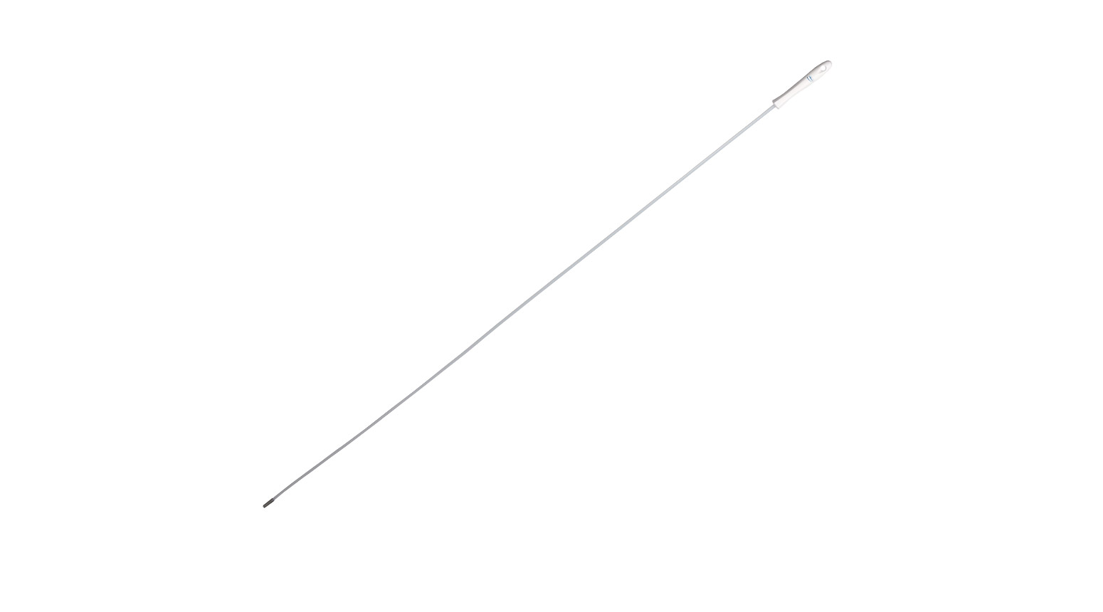 VIKAN Flexibler Stiel, Nylon, 1505 mm, Ø 6 mm, weiss