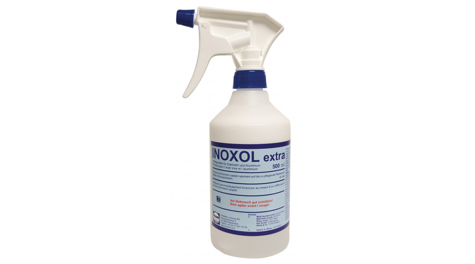 Inoxol extra Pflegemittel für Edelstahloberflächen