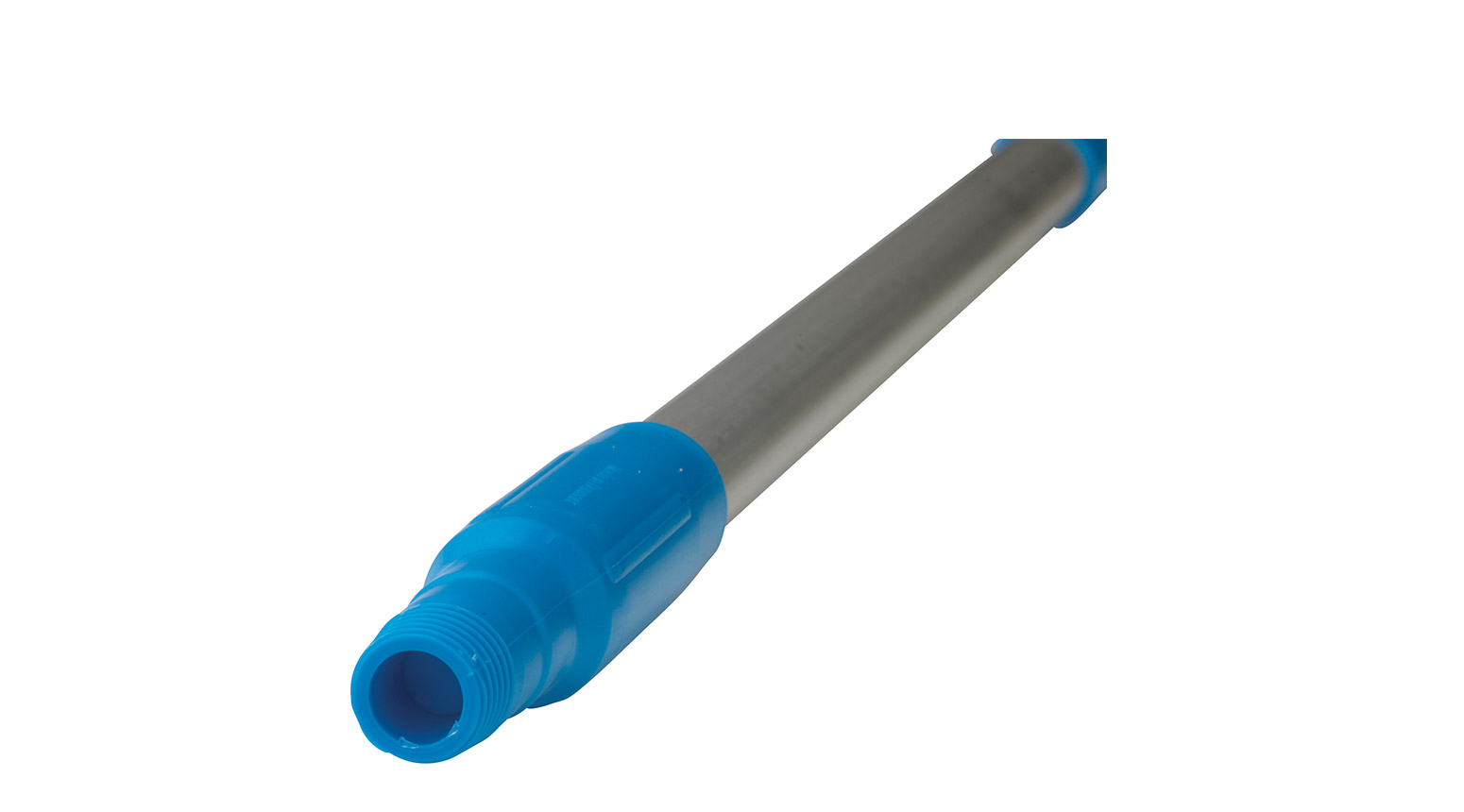VIKAN Ergonomischer Aluminiumstiel, 1310 mm, Ø 31 mm, blau