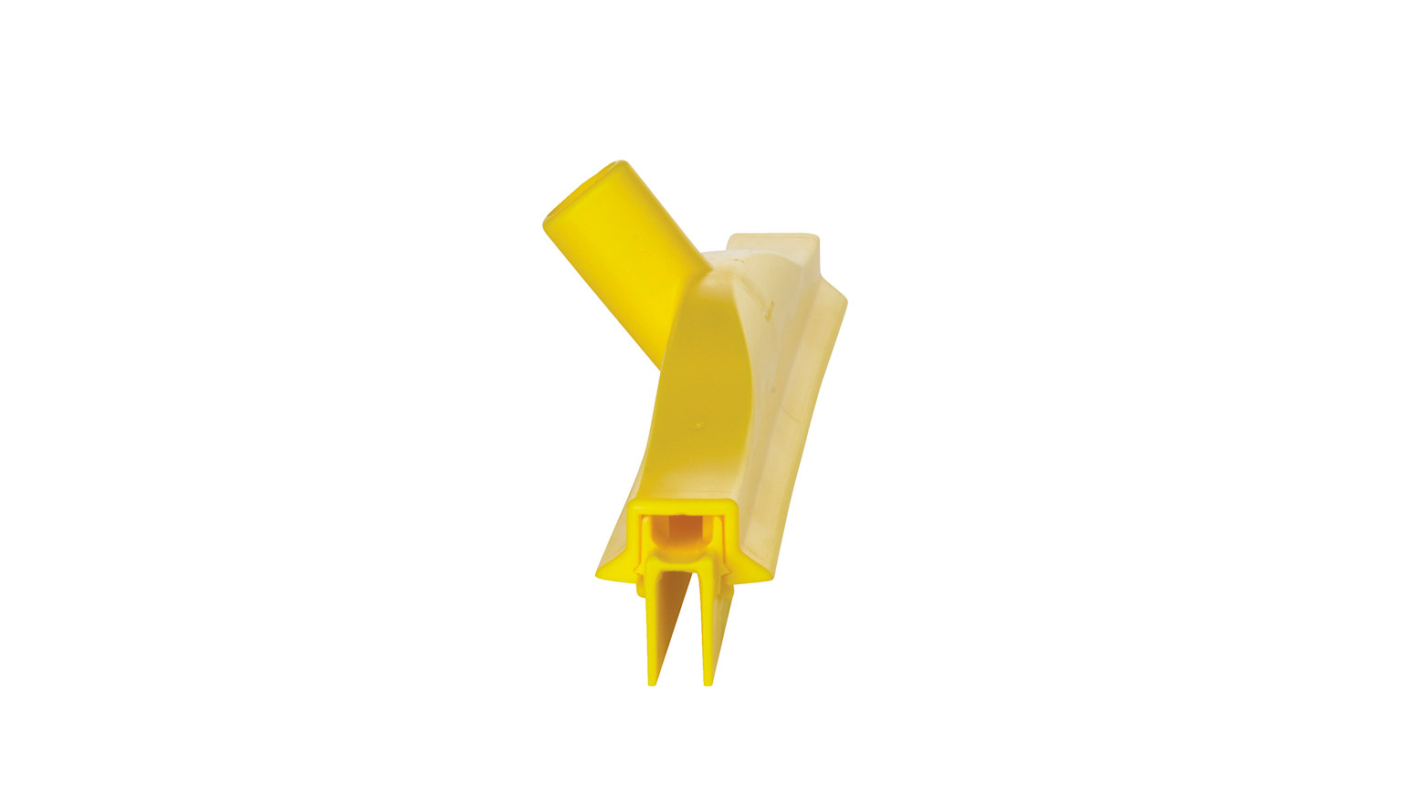 VIKAN Ultra Hygiene Bodenschieber mit austauschb. Kassette, 400 mm, gelb