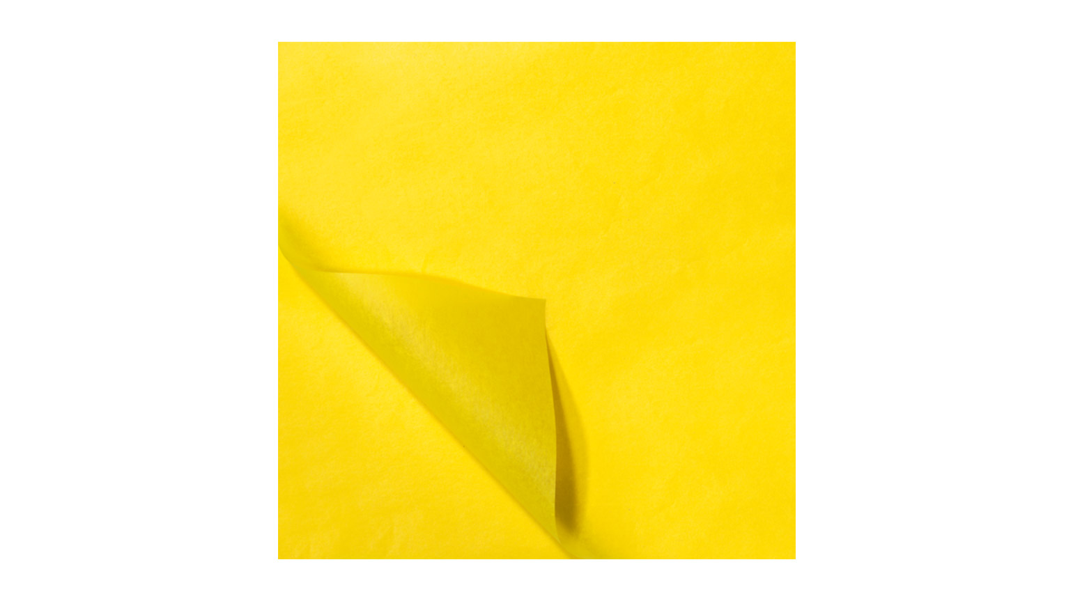 Seidenpapier gelb