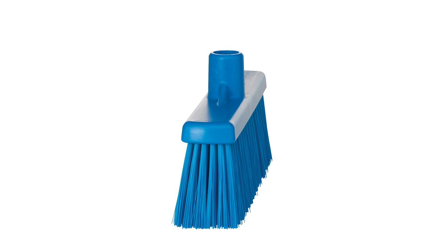 VIKAN Kehrbesen mit Rechtsgewinde, medium, 310 mm, blau